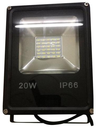Aluminium Waterproof LED Flood Light, For Outdoor, Lighting Color : Pure White