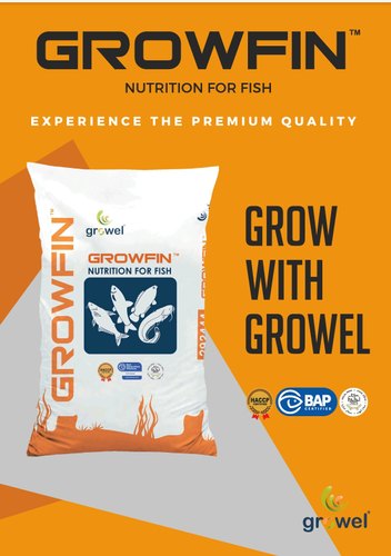 Growel Fish Feed, Packaging Type : Sack Bag