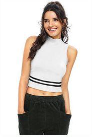 Plain Cotton Ladies Sleeveless T-Shirts