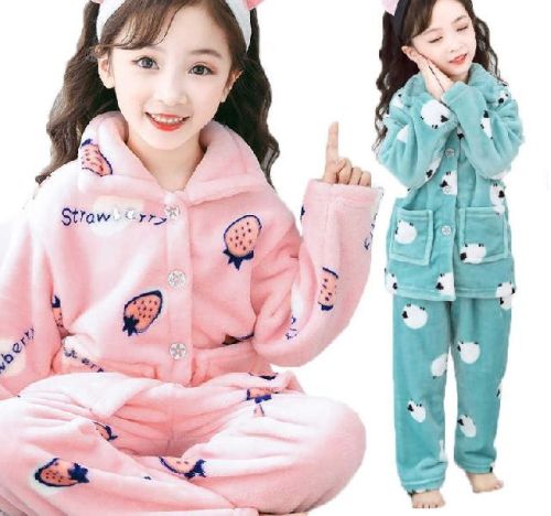 Girls Winter Night Suit, Size : M, XL, XXL