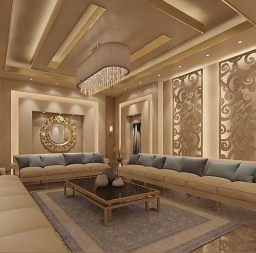 Living Hall Interior Designing Service