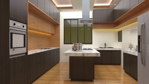 Wooden Modular Kitchen Designing Services