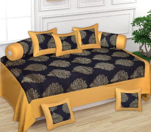 Cotton Golden Diwan Set, For Living Room, Size : Standard