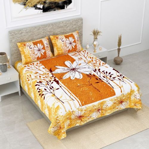 Cotton Rimsha Double Bed Sheets, For Home, Hotel, Lodge, Size : Standard