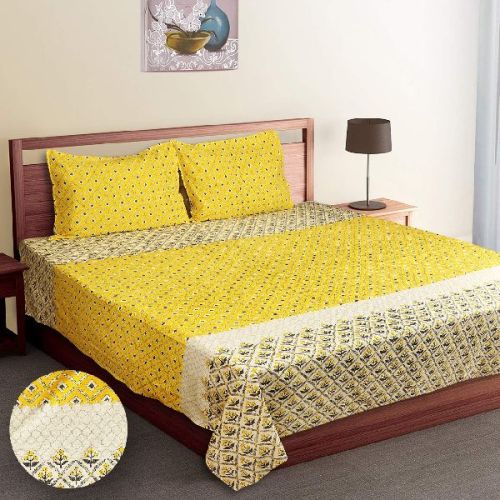 Cotton Royal Double Bed Sheets, For Home, Hotel, Lodge, Size : Standard