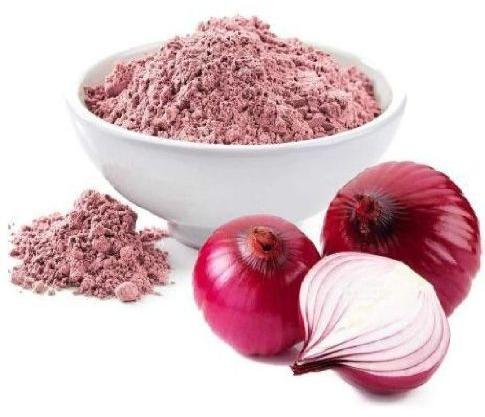 Organic Dehydrated Red Onion Powder, For Food Industry, Certification : FDA Certified