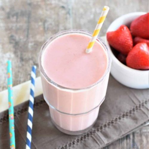 Peanut Strawberry Milk