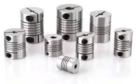 Round Polished Aliminum Encoder Coupling, For High Strength, Fine Finished, Outer Diameter : 30mm