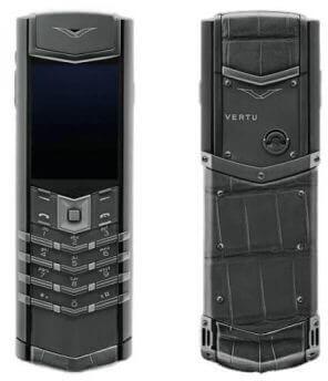 Vertu Signature Alligator Zirconium Alligator