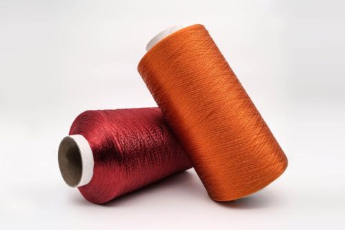 Cotton Dyed Yarn, For Textile Industry, Packaging Type : Roll