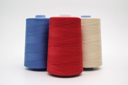 Polyester Treatment Core Spun Thread, For Textile Industy, Technics : Machine Made