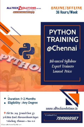 Python Training Institute In Chennai