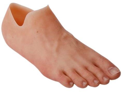 Silicone Artificial Toe Finger, Color : Skin