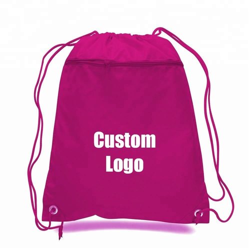 Polyester Printed Promotional Drawstring Bag, Packaging Type : Plastic Packet