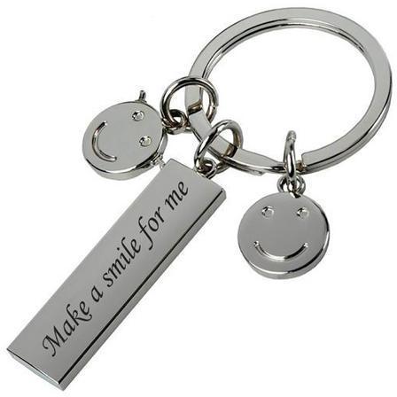 Multishape Polished Stainless Steel Promotional Keyrings, Feature : Attractive Design, Durable