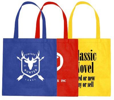 Square Cotton Promotional Tote Bag, For Advertising, Pattern : Printed