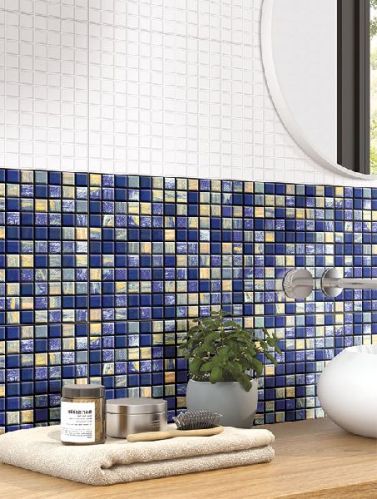 Polished Ceramic Mosaic Wall Tiles, Packaging Type : Carton Box