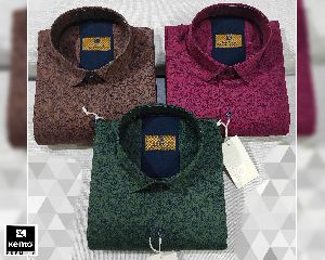 Cotton Club Wear Printed Shirts, Size : Small, Medium, Large, XL, XXL