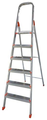 Aluminium Round Tube Stool Ladder With Platform