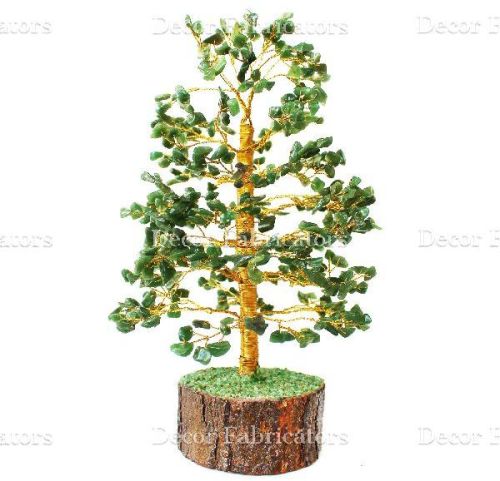 500 Beads Green Mica Christmas Stone Tree