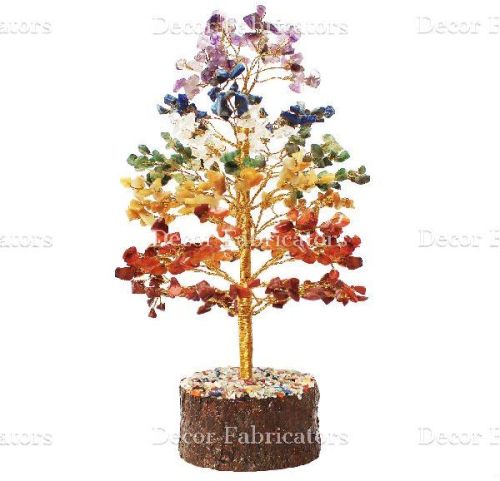 500 Petals Seven Chakra Vastu Crystal Stone Tree