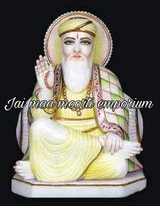 Marble Guru Nanak Dev Ji Statue, Packaging Type : Thermocol Box