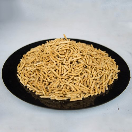 Double Long Sev Namkeen, For Snacks, Home, Office, Restaurant, Hotel, Certification : FSSAI Certified