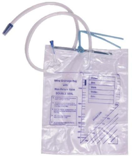 Plain PVC Urine Collecting Bag, Size : 500ml, 1000ml, 1500ml, 2000ml