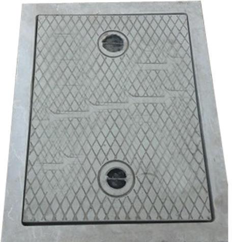 Rectangular RCC Rectangle Manhole Cover, For Construction, Size : Standard