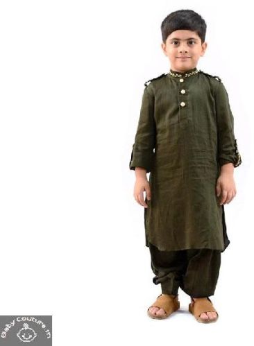 Boys Pathani Kurta and Pajama Set