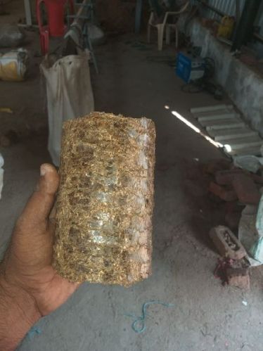 Cylindrical Biomass Briquettes, For Industrial, Size : 90MM