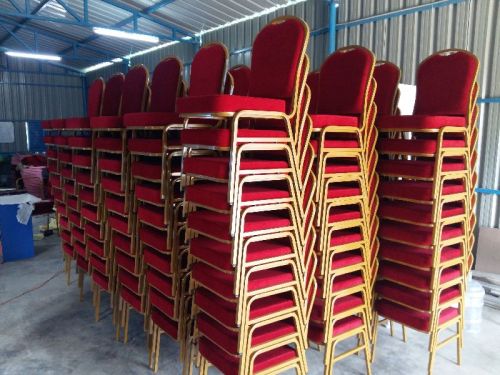 Rectangular Polished Mild Steel Banquet Chairs, For SKI, Style : Contemprorary, Modern