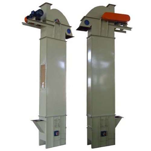 Rectangular Electric Semi Automatic Bucket Elevator, For Industrial, Loading Capacity : Customised