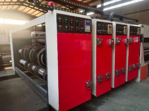 Electric Chrome Finish Carton Printing Slotting Die Cutting Machine