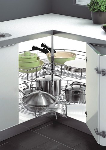 Stainless Steel Wire Carousel Basket