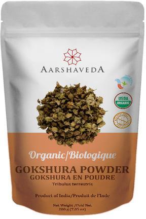 Aarshaveda Organic Gokshura Powder