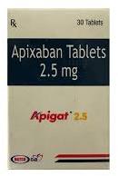 Apigat Apixaban Tablets