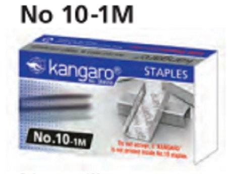 Stainless Steel Kangaro Stapler Pin, For School