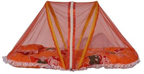 Homecute Poly Cotton Baby Mosquito Net, Size : 75 Cm X 50 Cm X 37.5 Cm