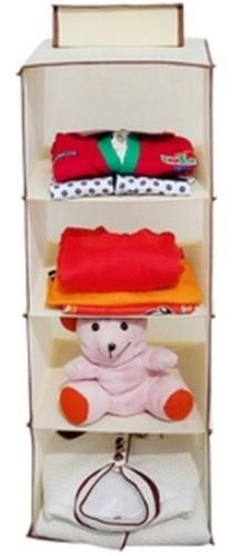 Closet Storage Organizer, Color : Ivory, Blue, Orange, Pink, Red, Yellow