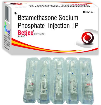 Betamethasone Sodium Phosphate Injection, Packaging Type : Ampoule