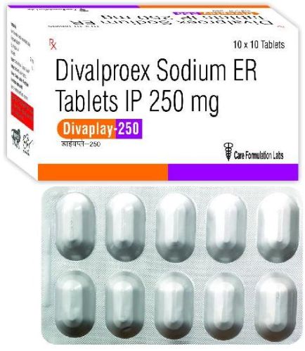 Divalproex Sodium Tablets, Packaging Type : Strip