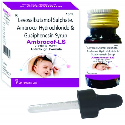 Levosalbutamol Sulphate Ambroxol HCl and Guaiphenesin Syrup