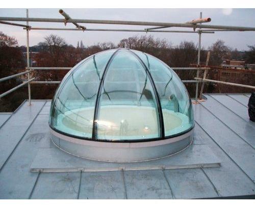 Glass Skylight Dome, Technique : Cold Rolled