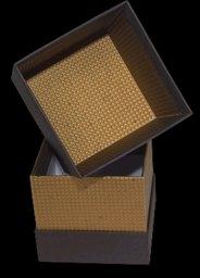 Plain Acrylic Brown Perfume Box, Feature : Attractive Packaging, Handle To Carry, Handmade