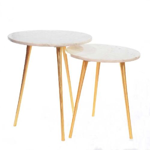 Polished Nesting Table, For Restaurant, Office, Hotel, Specialities : Perfect Shape, Fine Finishing