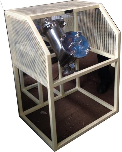 Varun Fabricators Powder Coated Automatic V Blender Machine, Capacity : 100 Litre