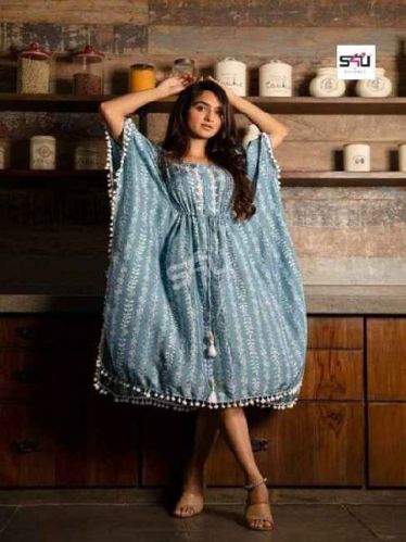 COTTON Fancy Kaftan, Size : M, L, XL, XXL, XXXL