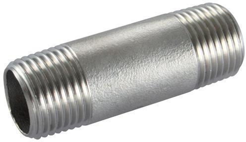 Aluminium Power Coated Barrel Nipple, For Automobiles, Automotive Industry, Fittings