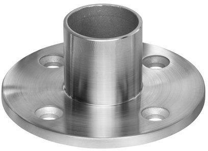 Stainless Steel Polished Deck Flange, For Industry Use, Fittings Use, Packaging Type : Jute Wrapping